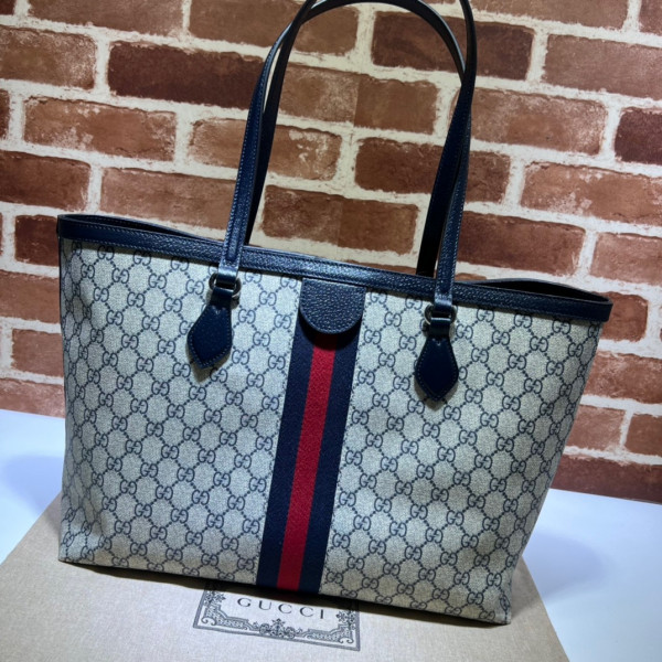 G*u*i ophidia medium tote with web