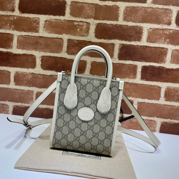 G*u*i mini tote bag with interlocking g