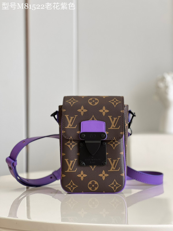 l0*is V*t0n s-lock vertical wearable wallet