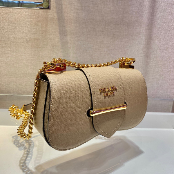 Pra*a saffiano leather Pra*a sidonie bag