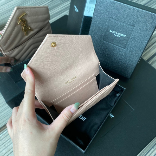 Y*L monogram small envelope wallet in
