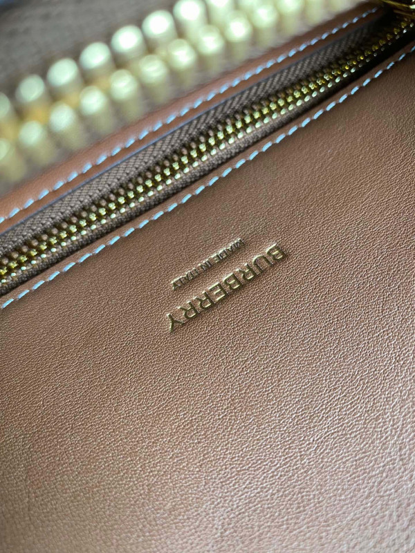 B**rry mini vintage check two-handle title bag