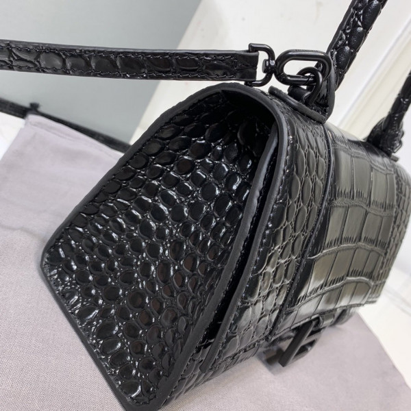Ba*len*cia*ga hourglass small top handle bag