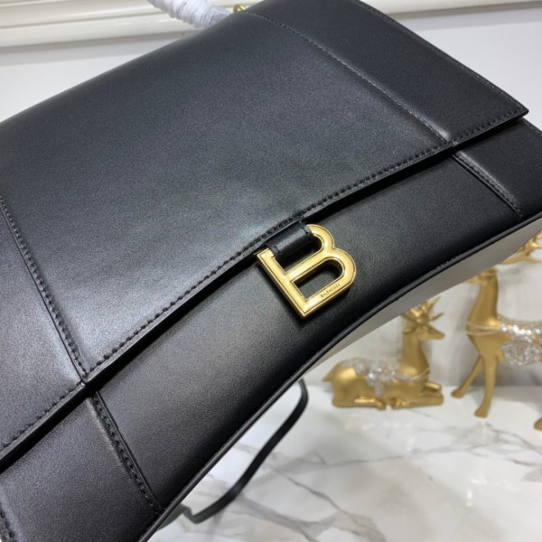 Ba*len*cia*ga hourglass top handle bag