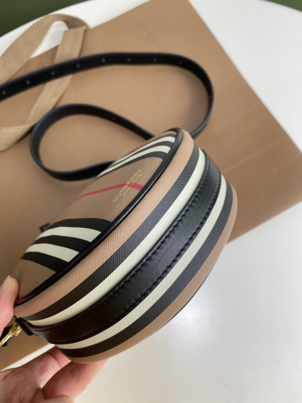 B**rry icon stripe e-canvas l0*ise bag