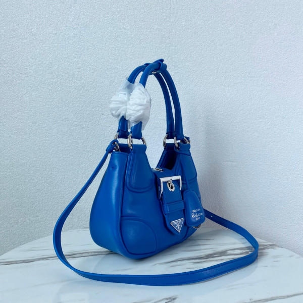 Pra*a moon padded nappa-leather bag