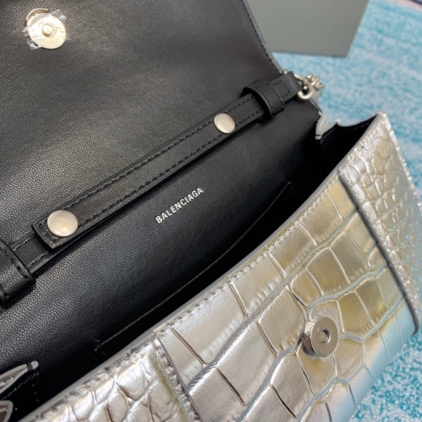 Ba*len*cia*ga hourglass chain bag