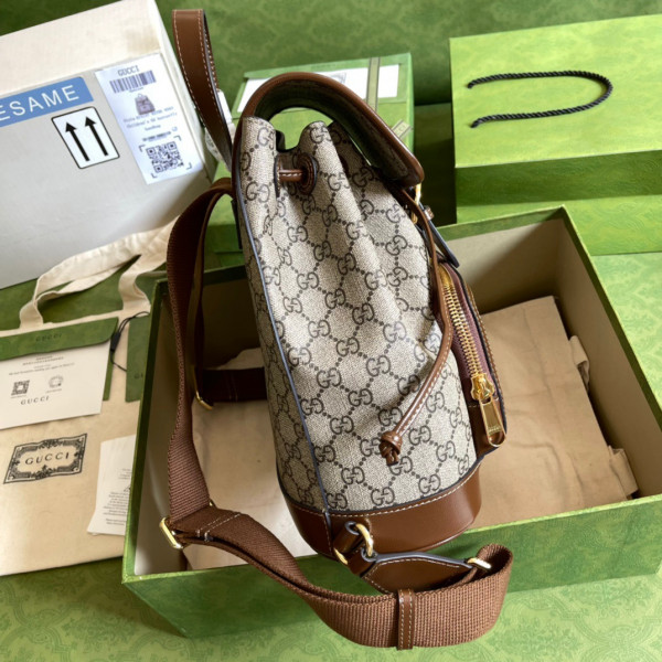 G*u*i backpack with interlocking g
