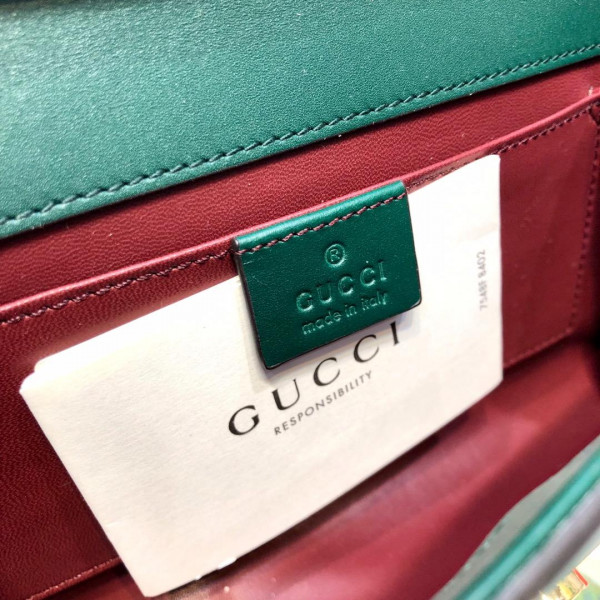 G*u*i zumi smooth leather small shoulder bag