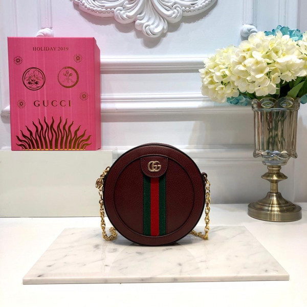 G*u*i ophidia mini round shoulder bag