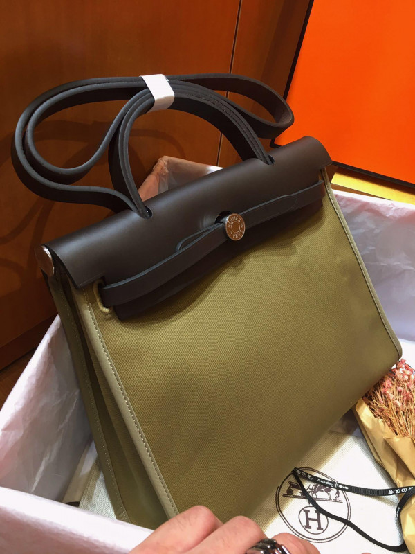H**mes herbag 31cm all handmade