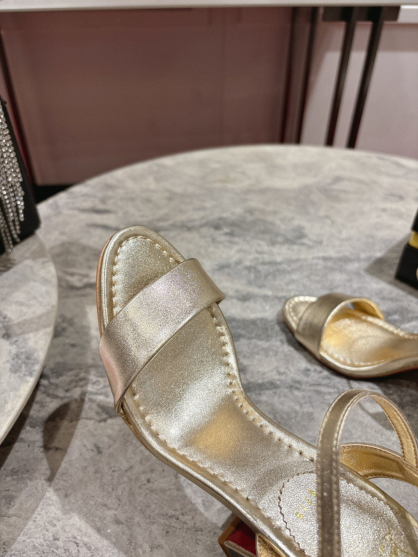 Ch**an louboutin heels sandal - 8.5cm