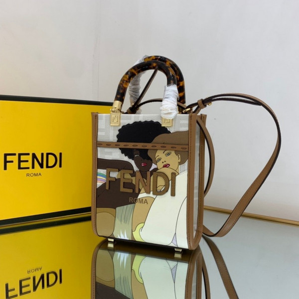 F**di mini sunshine shopper-13-18-6.5cm