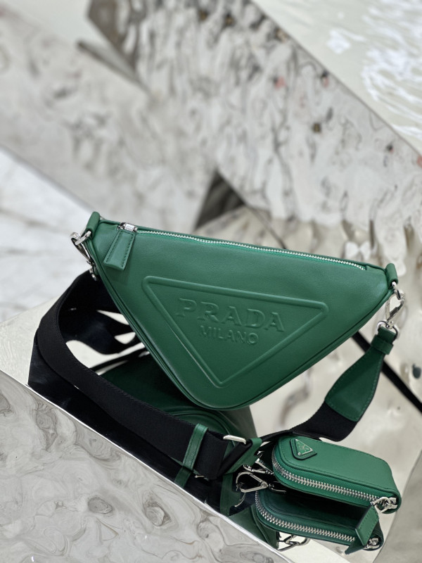 Pra*a triangle bag