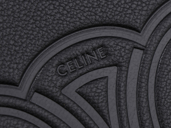 celin* heloise cuir triomphe bag in S*pple calfskin
