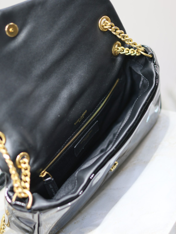 Y*L calypso in plunged lambskin