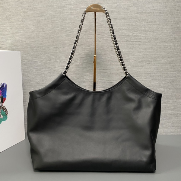 Pra*a vintage tote-39*29*19cm