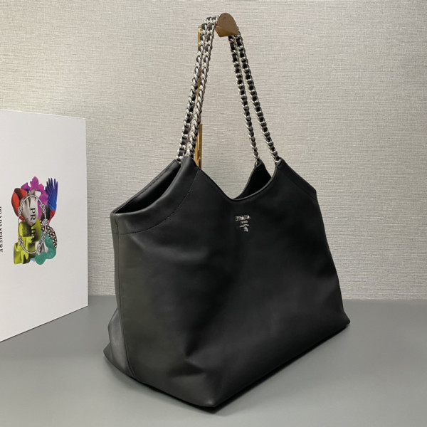 Pra*a vintage tote-39*29*19cm