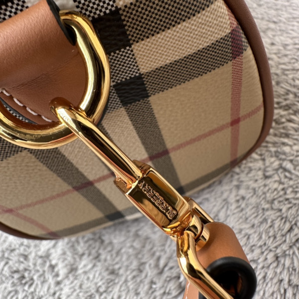 B**rry mini check bowling bag-18.5*11*12cm