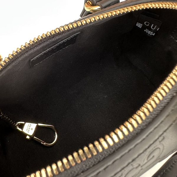 g*u*i gg S*per mini top handle bag-16*11*9cm