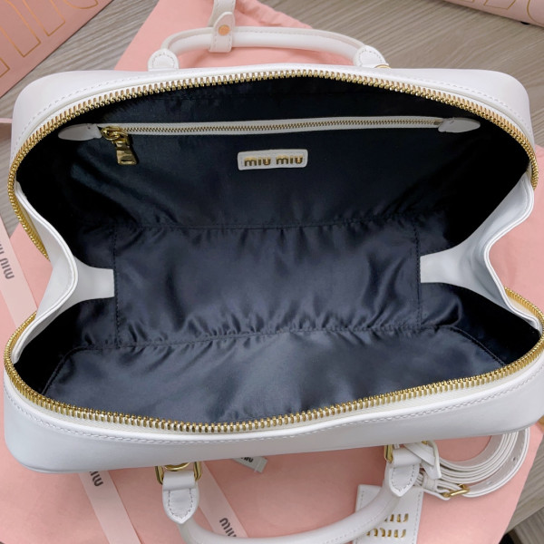 M*um*u arcadie matelassé nappa leather bag-xs/s/m
