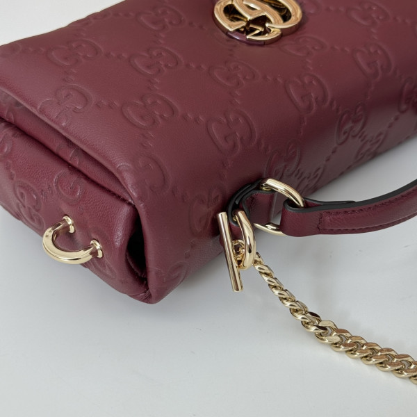 G*u*i gg milano mini top handle bag-21*12.5*4.5cm