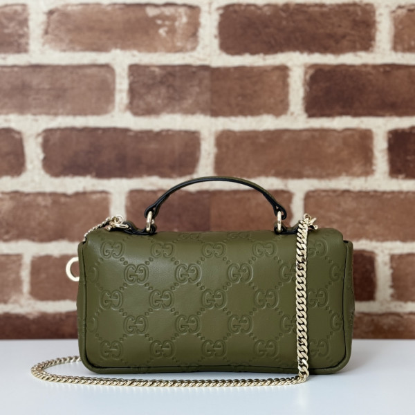 G*u*i gg milano mini top handle bag-21*12.5*4.5cm