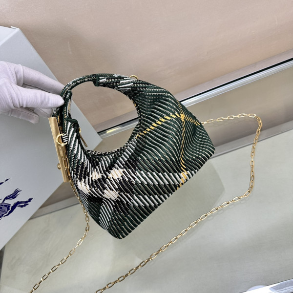 B**rry micro peg chain bag