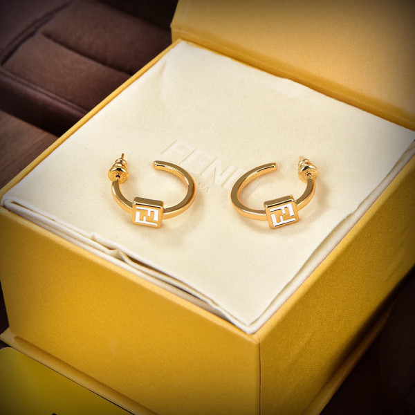 F**di earrings