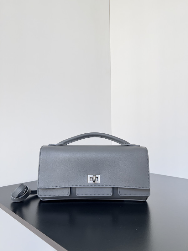 Ba*len*cia*ga bel air small clutch