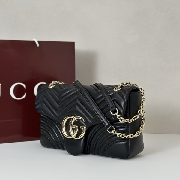 G*u*i gg marmont large shoulder bag - 30.5*18*8cm