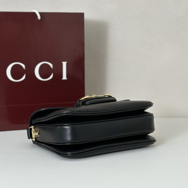 G*u*i horsebit 1955 aura small shoulder bag - 26*17.5*10cm