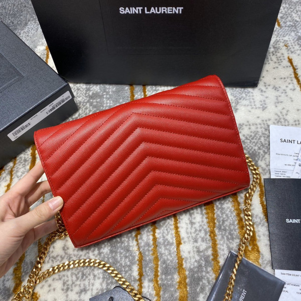 Y*L cassandre matelassÉ chain wallet