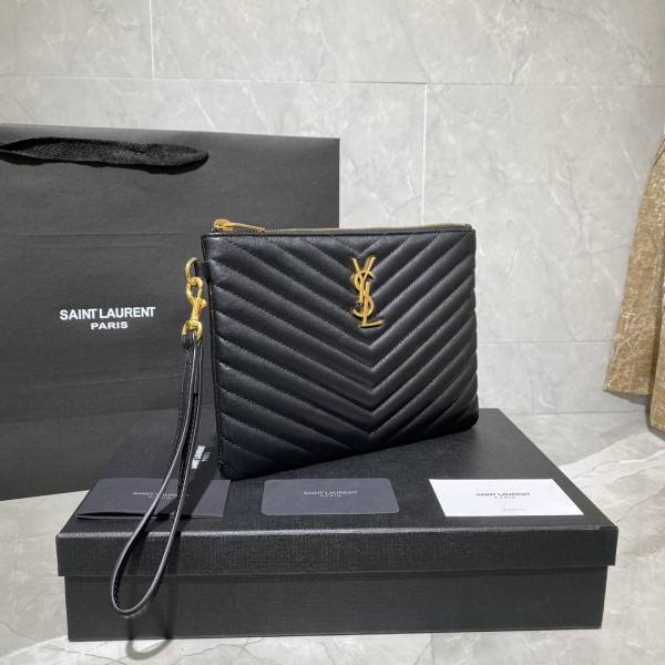 Y*L monogram clutch