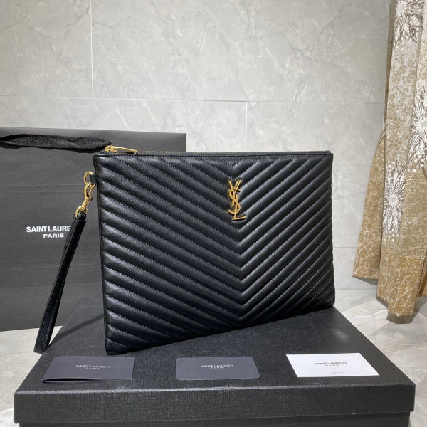 Y*L monogram clutch